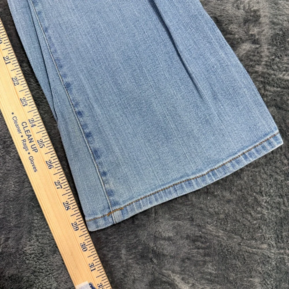 Justice Girls Light Wash Denim Jeans Size 14 Regular Stretch Blue Regular Fit‎